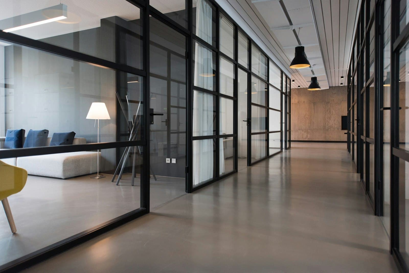 Bright modern open-plan office — ready for daily cleaning service